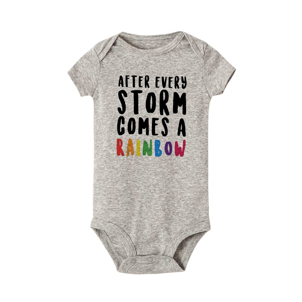 Cute Rainbow Baby Onesie